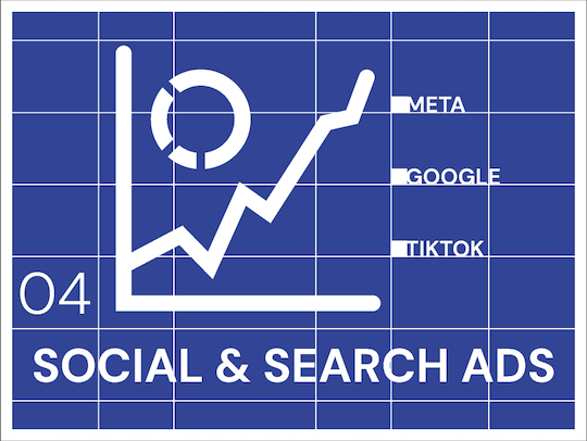 Social and Search Ads - Meta, Google, TikTok